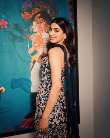 Khushi Kapoor in Caradonna Set