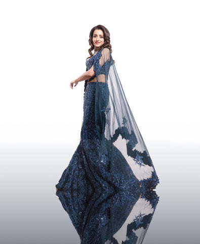 Trisha Krishnan in Maryse Lehenga set