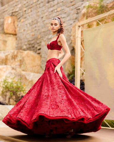 Ellisiana Lehenga set