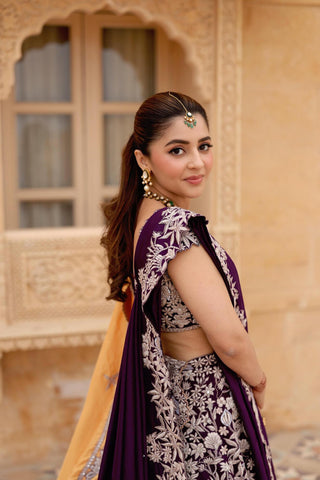 Isha Multani in Caradonna Lehenga Set