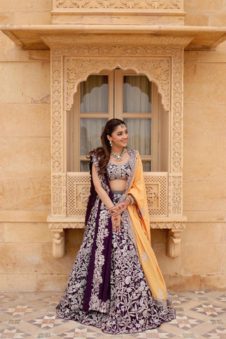 Isha Multani in Caradonna Lehenga Set
