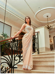 Manushi Chillar in Evaya Saree Set