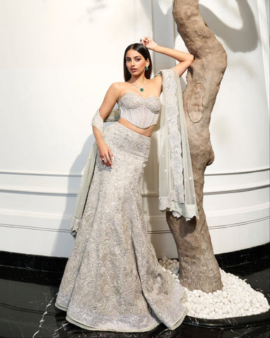 Banita Sandhu in Tarini Lehenga Set