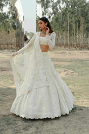 Ivory Ella lehenga set