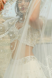 Ivory Zoé lehenga set