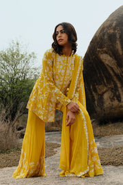 Yellow Lyra Kurta set