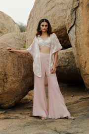 Champagne Pink Ilana Cape set