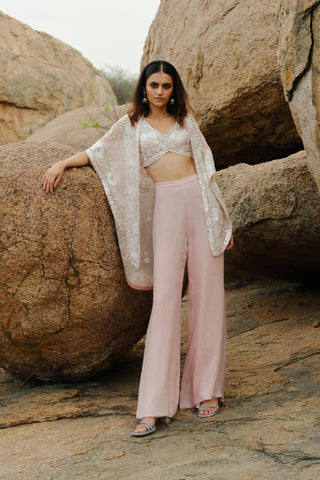 Champagne Pink Ilana Cape set